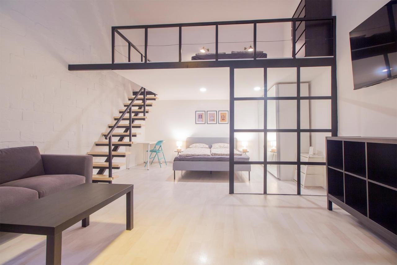 Industrial Double Loft Apartment Budapeste Exterior foto